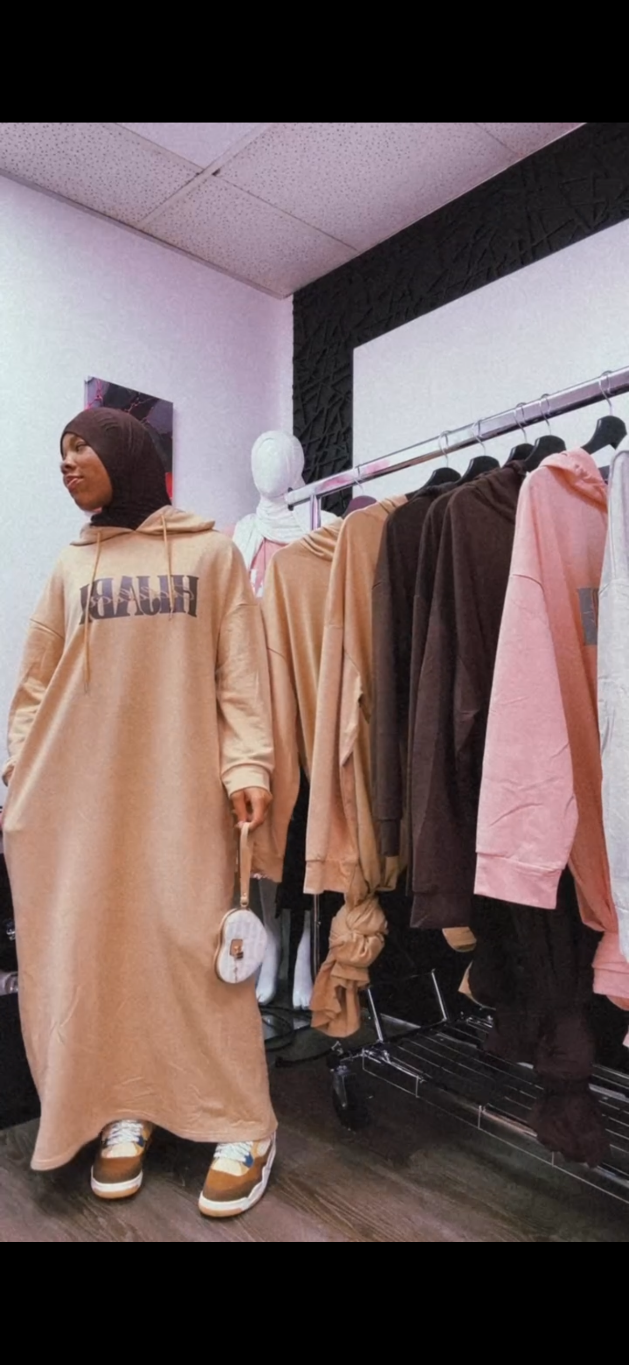 3 QTR HOODIE