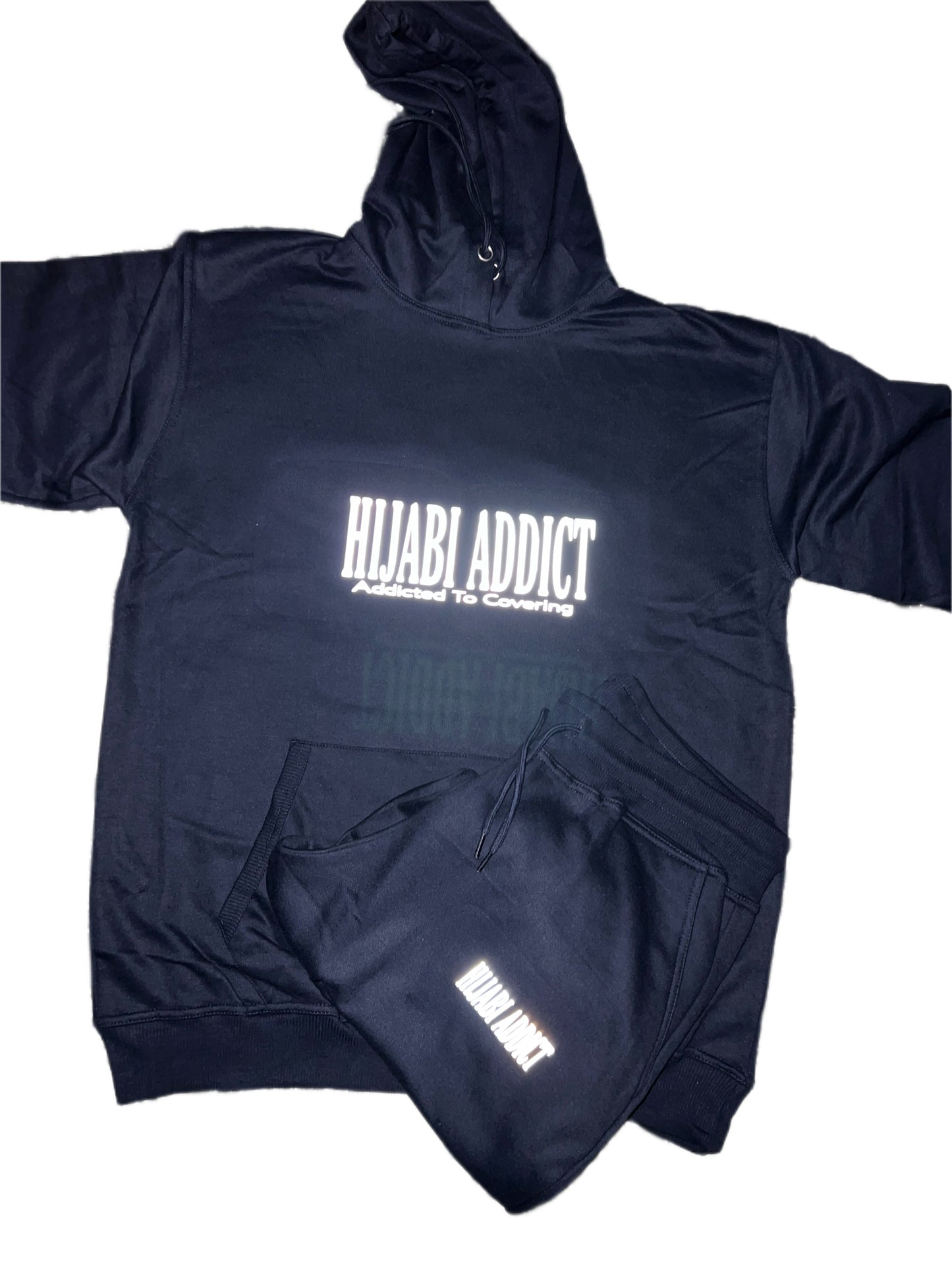 Male sweatsuits (Navy Blue & Reflective)